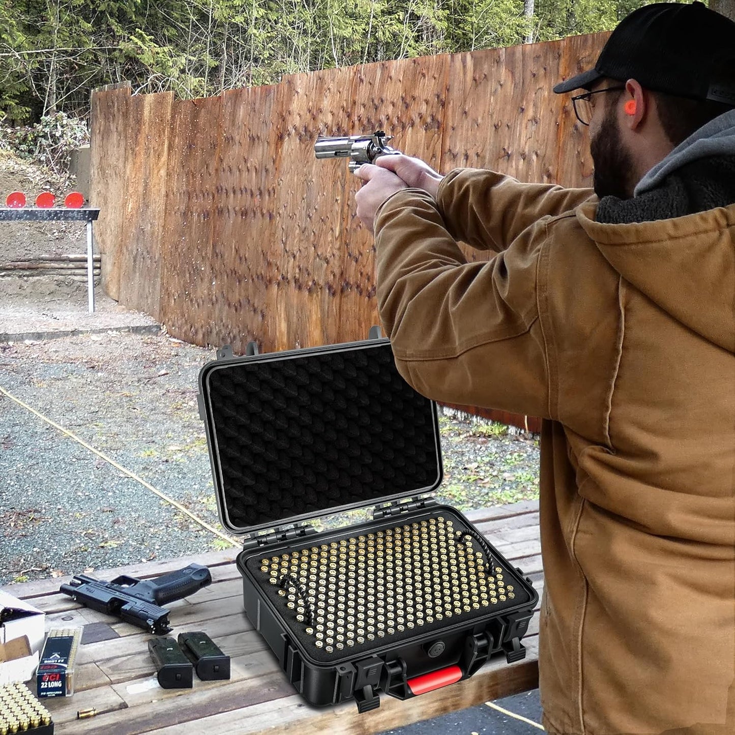 600-700 Round 9mm Ammo Storage Case