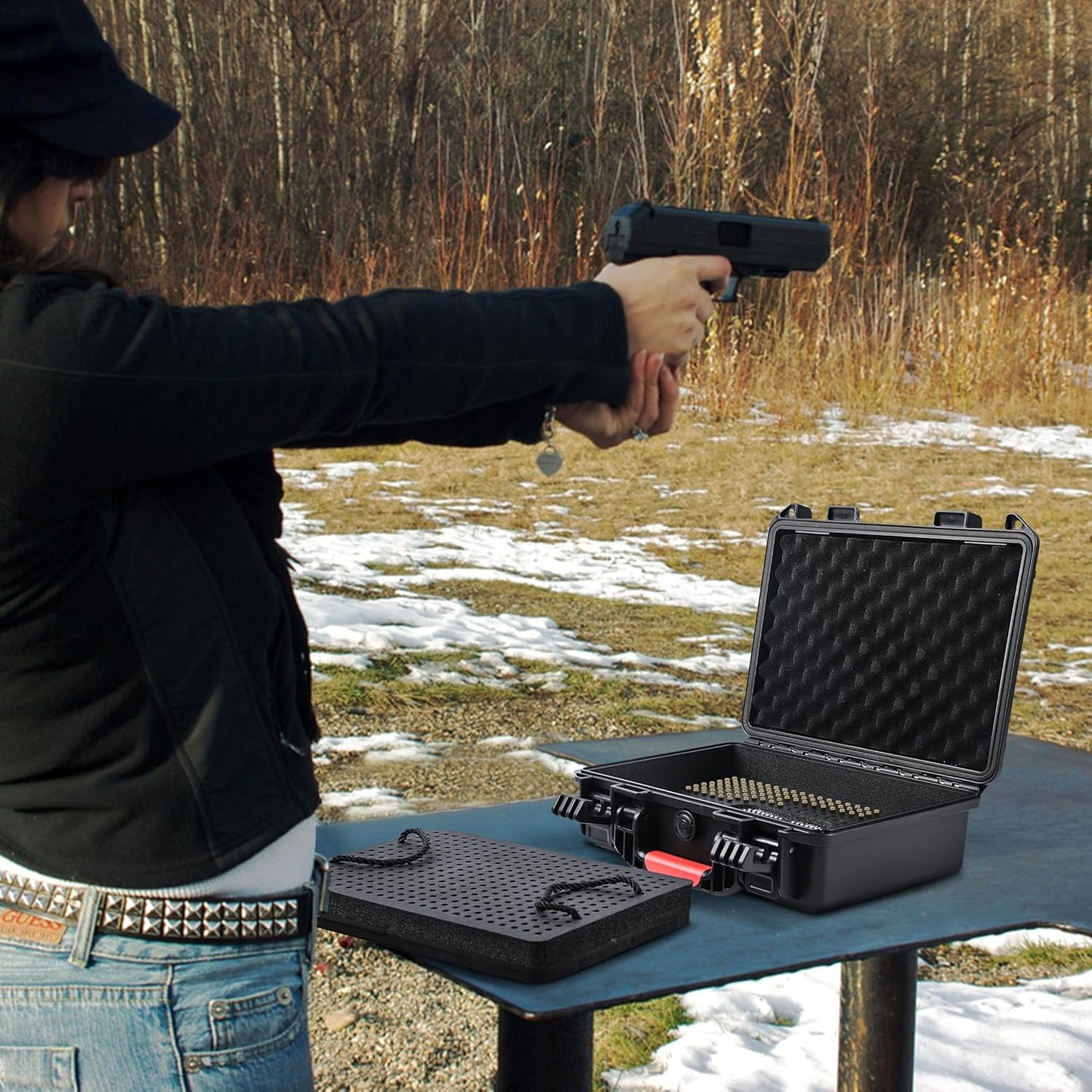 680 Rounds 22LR Ammo Storage Case with Dessicant