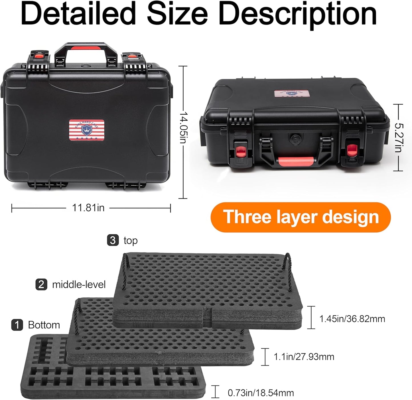 10mm Ammo Storage Case with Dessicant