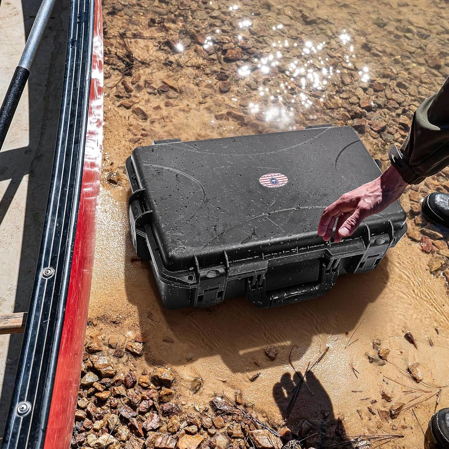 Hard Pistol Cases - Compatible with 7 Pistols & 16 Magazines