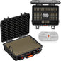 Waterproof Ammo Case - 600 Round Bullet Locking Storage Box