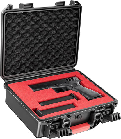 DIY Waterproof & Shockproof Lockable 9mm Gun Case