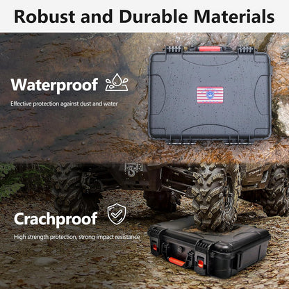 150 Rounds Shotgun Shells Case with Desiccant