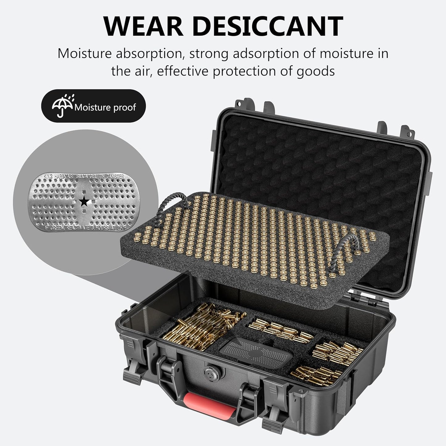 600-700 Round 9mm Ammo Storage Case
